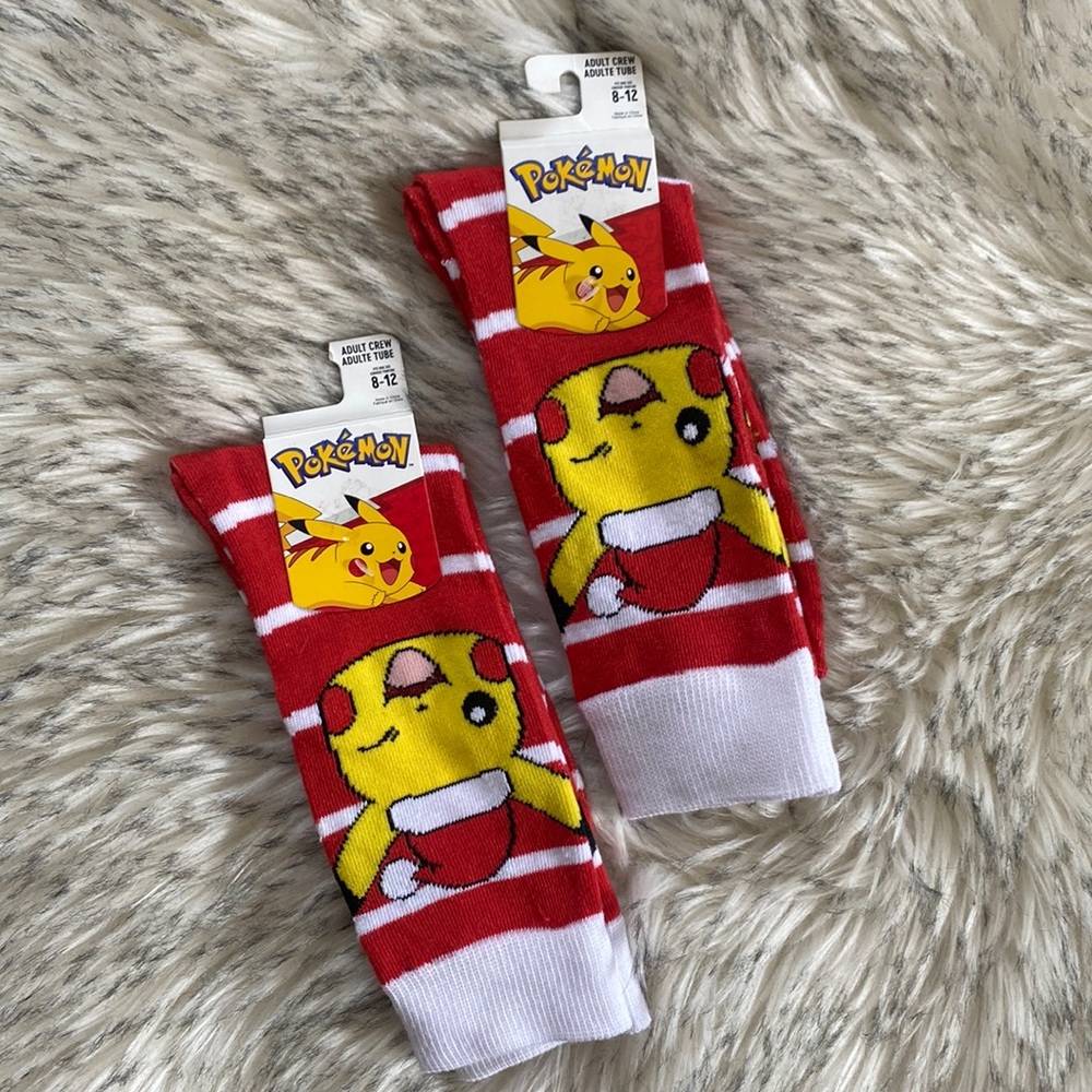 NWT 2 Pairs of Pokémon SOCKS